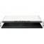 Hand-Made Modern Luxury Clear Black Acrylic Tray Decorative Coffee Table Tray Vanity Organizer Tray
