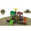 350x200x200cm Mini size plastic slide play equipment slide kindergarten outdoor playground