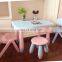 Children adjustable Kids portable folding garden furniture sets table and chair