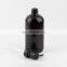 Factory Made Black Foam Packaging Shampoo Pump Kitchen Sink Soap Dispenser Black 500Ml Plastic Bottle With Gold Pump