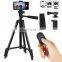 Professional Aluminium Camera Tripod 3120 Tripod for Camera DSLR Smartphone With Remote And Adapters