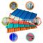 Dx51d grade corrugated Iron roof coloured roofing sheets red wine waterproof color metal galvanized roof sheet low price per ton