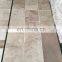outdoor yellow mesh mounted thin cultural stone slate flooring flagstone paving patio floor tile natural stone mat for patio