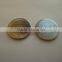 The Most Popular Fast Delivery blank silver color brass token