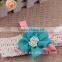 3 colors baby hair accessories shinny flower elastic headband with jewelry MY-CA0002