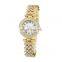 Fashion Roman Pattern Diamond Women's Quartz Watch Bracelet Factory Custom watch OEM