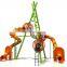 Kids Outdoor  Large Plastic Slide Ball Tower Playground Equipment