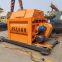 hoist lifting type concrete mixing machine supplier double axle concrete mixer