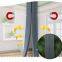 Fuxing 1mm Auto-close Transparent Blue Clear Plastic Magnetic Pvc Strip Curtain Used For Doors pvc curtain strip
