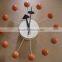 popularoriginal quality walnut balls wall clock