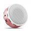 Round Aluminum Wireless Stereo Mini Speakers