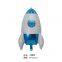 High Quality Space Astronauts Helium Foil Balloon Rocket Air Balloons Birthday Party Decorations Inflatable Kids Toys