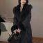 Ning fur coat, female fox fur, goose down down jacket