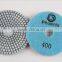 New engineered 7 step white resin Polishing Pads