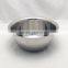 Stainless steel deep Punch bowl Oil Bowl finger bowl 22-28cm