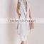 2015 Women Winter Sleeveless Long Faux Suede Trench Coat