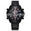 2015 japan brand cool casual men business hot and single quartz movement black stainless steel watch
