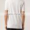 Men's blank white tshirt for logo customized