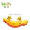 Children double plush playground plastic seesaw toys