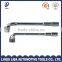 China Factory Manufacturer Light Duty Perforation Little L Type Tire Socket Wrench