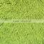 long hair green plush fabric for mattress