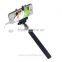 High quality Useful cable take pole selfie stick for phone