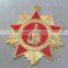 custom high quality sports medal with real gold plating