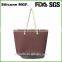 Fashion handbag Soft Candy Silicone Cheap Designer O bag for Women