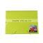 13 pockets tartan Expanding file with Elastic ribbon,office stationery