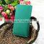 High Quality Fashion New Lady's Clutch Long PU Leather Rivet Purse Leather Wallet