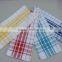 Best Selling Cheap 100% Cotton Standard Kitchen Towel(Blue Checks)