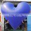 Inflatable heart shaped pvc flying balloons for trade show