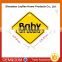 Wholesale High Material Car Window Sticker Baby Warning Sign Baby On Board