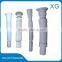 Flexible pvc wash basin drain hose/flexible pvc suction drain pipe/pvc extensible hose for sink/chrome coated waste hose