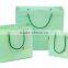 Fancy Folded Die Cut Handle Offset Printing Kraft Paper Bag
