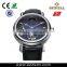 Magnificent Moon Phase Stainless Steel Automatic Wrist watch for men with leather strap
