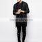 Custom high quality plain men tall black t shirts
