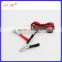 High Quality Red and Black 12v battery clips