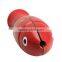 Wood Fish Shape Kids Toys Temple Block Beater Percussion Instrument red