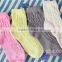 colorful ankle 100% organic cotton white thin socks