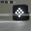 RIGEBA NEW HOT SELLING 9*10W RGB 3 IN 1 wireless battery led flat par can