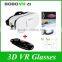 2015 Google Cardboard Easy VR BOX Upgrade Version 3D Virtual Reality Glasses Oculus Rift DK2 BOBO VR Z3 For 3.5-5.5" Smartphone