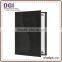 Hardcover Bound menu a4 / black menu folder restaurant tool / bill holder for restaurant