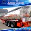 42cbm stainless steel fuel tanker trailer for sale, carbon steel oil tank semi trailer, aluminium alloy fuel tank trailer