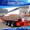 42cbm stainless steel fuel tanker trailer for sale, carbon steel oil tank semi trailer, aluminium alloy fuel tank trailer