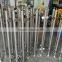 outdoor balustraded stainless steel glass railing post