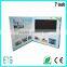 2015 novel design Lcd 7 inch lcd wedding invitation card