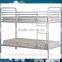 cheap and comfortable dark grey bunk bed frame for hostels