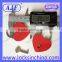 AJF beautiful love red heart lock for lovers in the gift box