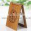 Wooden Folding Pocket Comestic Mirror